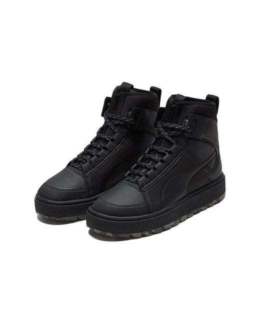 PUMA Black Suede Mid Ad4Pt Dark Shadow' for men