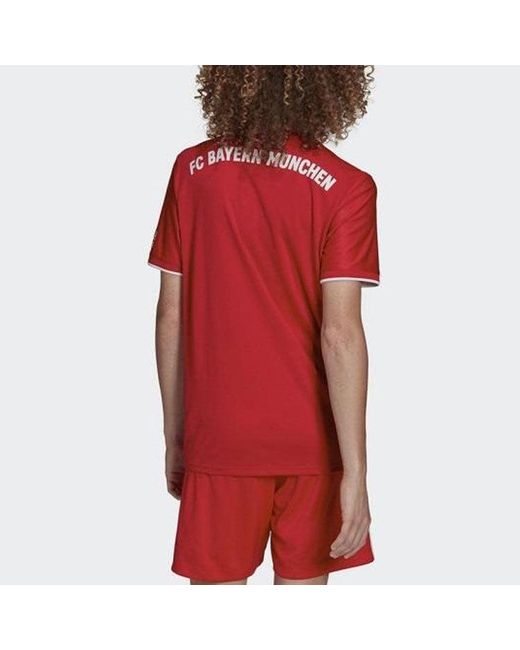 Adidas Red Fc Bayern Bayern Munich Home Soccer/Football for men