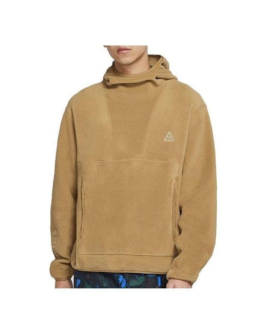 Nike Natural Acg Polartecwolf Tree Fleece Pullover Creamy for men