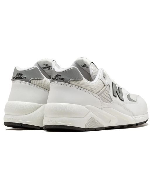 New Balance White 580 Metallic' for men