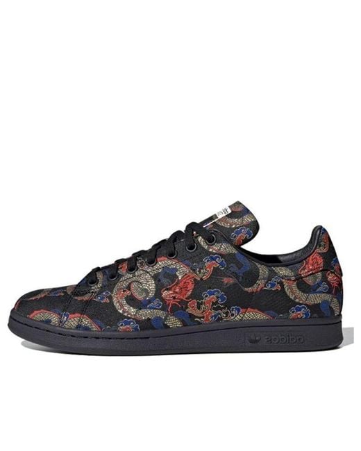 Stan smith shop adidas black mens