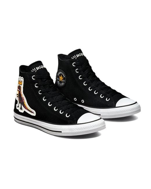 Converse Black Jean-Michel Basquiat X Chuck Taylor All Star High 'Pez Dispenser' for men