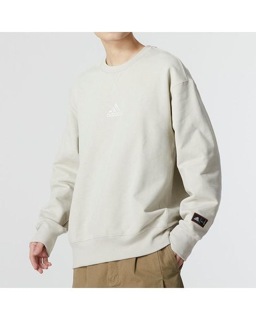 Adidas White Cny Cm Elev Crew for men