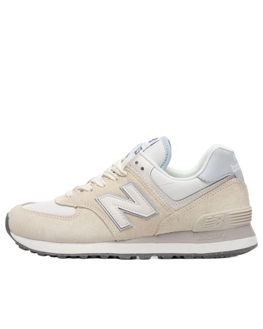 New Balance White (Wmns) 574 'Angora Granite Sea Salt'
