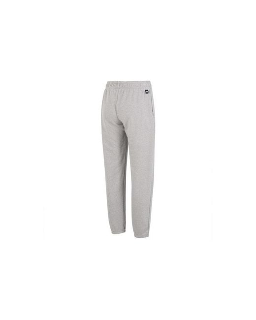 Under Armour Gray Project Rock Heavyweight Terry Pants for men