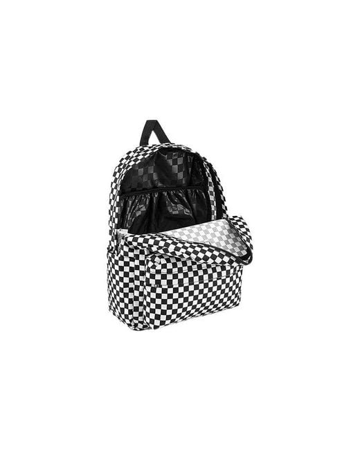 Vans Black Old Skool H2O Check Backpack