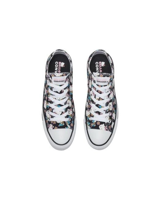 Converse Blue Hello Kitty X Chuck Taylor All Star Ox 'Kitty Flower Pattern' for men