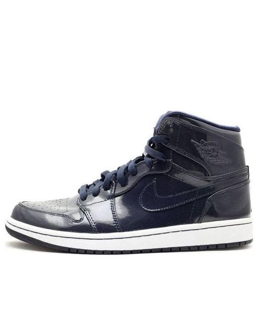 Nike Blue 1 Retro High 'Dark Obsidian' for men