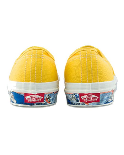 Vans Yellow Authentic 44 Dx 'Anaheim Factory for men