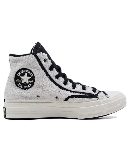 Converse Black Chuck 70 High 'Sherpa for men