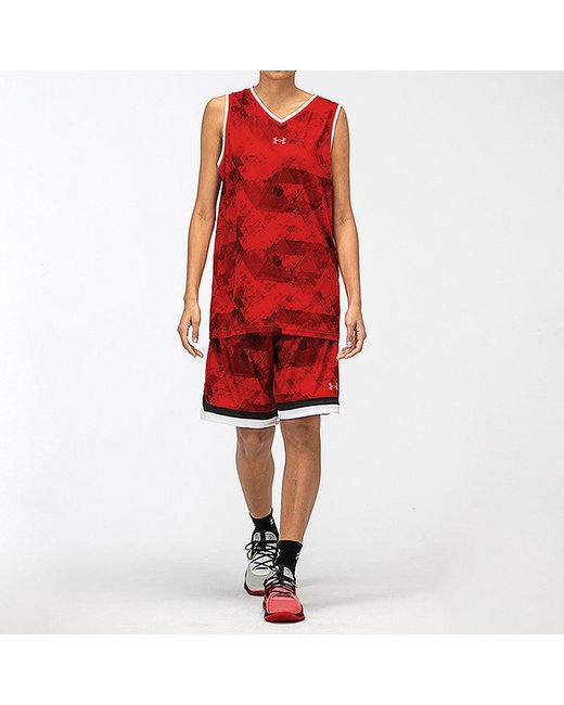 Under Armour Red Basketball Jerseys for men