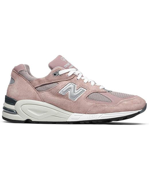 New Balance Pink X Kith 990V2 Made for men