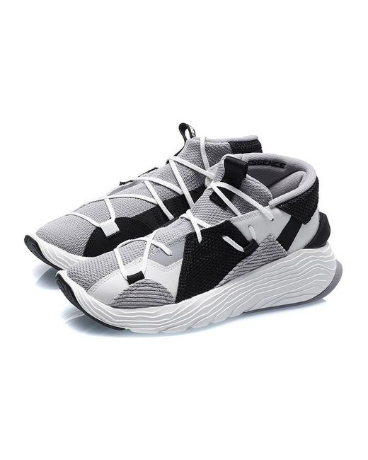 Li-ning Black (Wmns) Kung Fu Winterized Sports Shoes