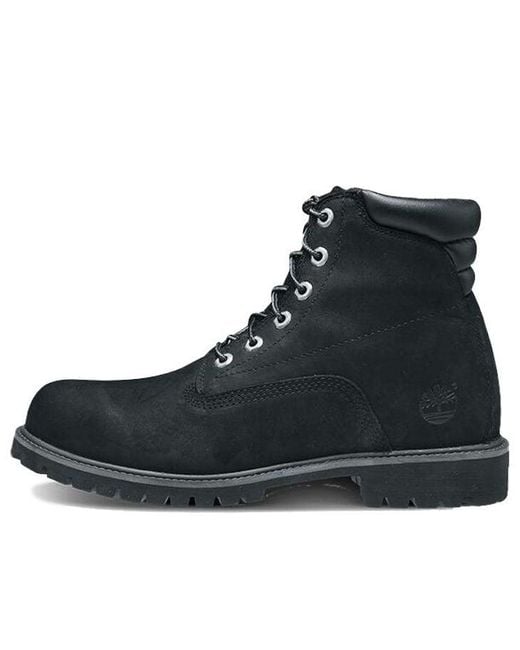 Timberland Black Waterville 6-Inch Waterproof Wide-Fit Boots for men