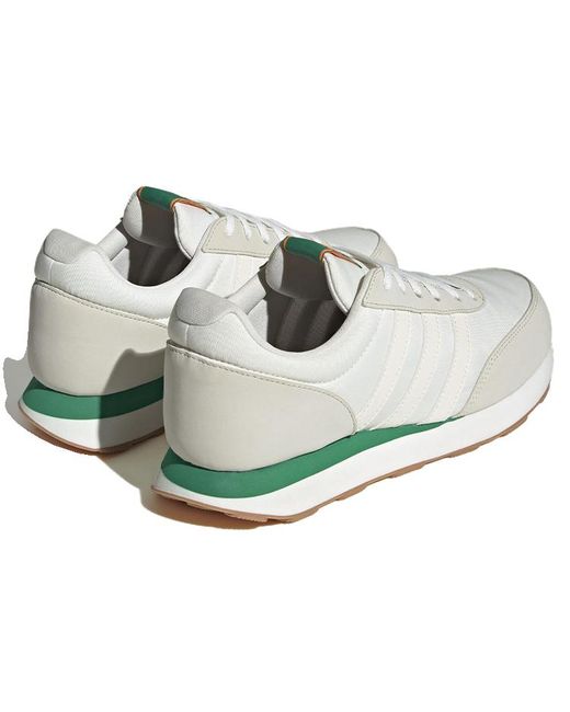Adidas White Run 60S 3.0 Court' for men