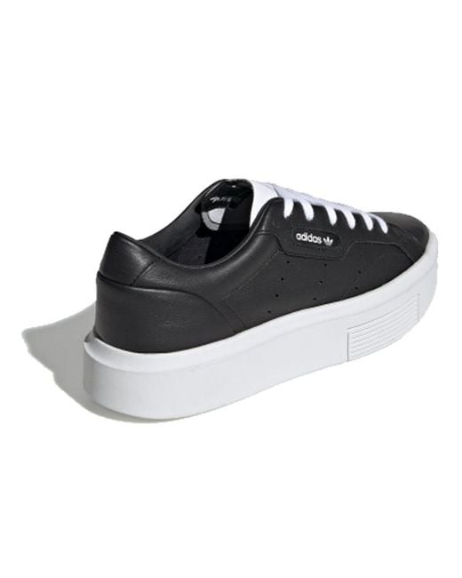 Adidas Black (Wmns) Sleek Super 'Core'
