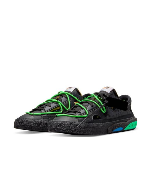 Nike Green X Off- Blazer Low for men