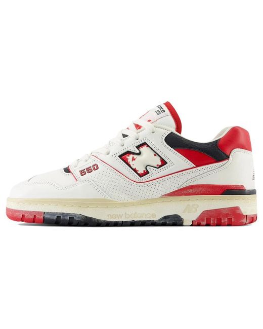New Balance White 550 'Vintage' for men