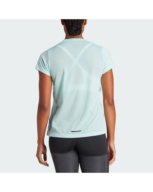 Adidas Blue (Wmns) Terrex Agravic Trail Running Tee 'Light Aqua'