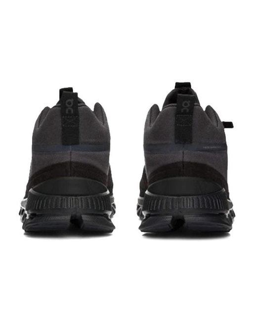 On Shoes Black Cloud Hi for men