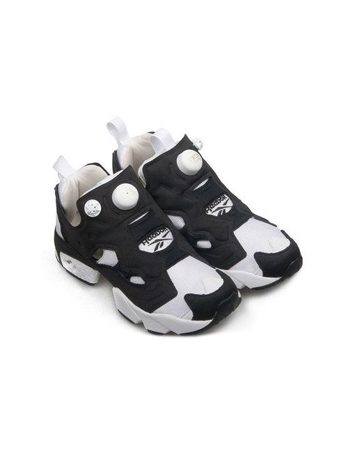 Reebok Blue Instapump Fury Og Hollow Out Splicing Shoes/Sneakers for men