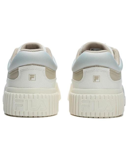 Fila White (Wmns) Blocks Shoes
