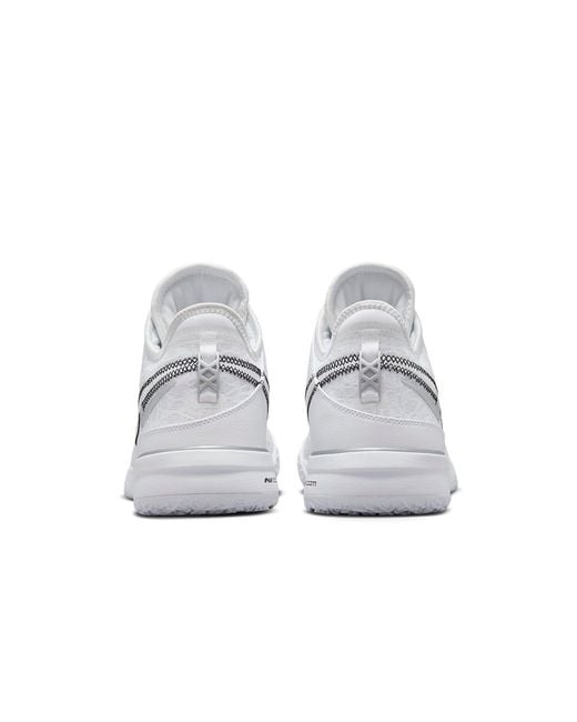 Nike White Zoom Lebron Nxxt Gen for men