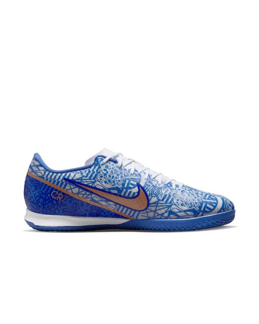 Nike Blue Zoom Mercurial Vapor 15 Academy Cr7 Ic 'Azulejo' for men