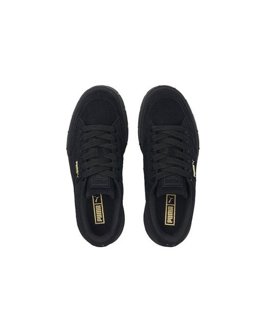 PUMA Black (Wmns) Mayze Stack Suede