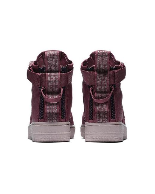 Nike Purple (Wmns) Sf Air Force 1 Mid 'Force Is