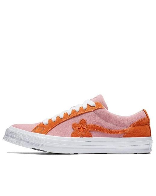 Converse Red Golf Le Fleur X One Star Ox 'Candy' for men