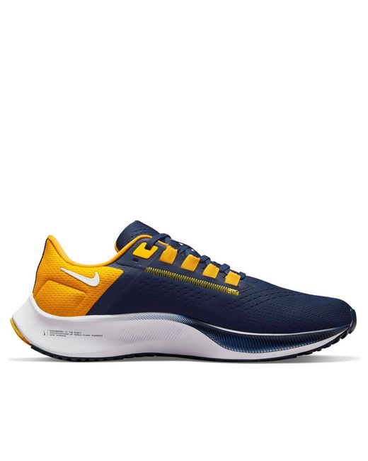 Nike Blue Air Zoom Pegasus 38 'West Virginia' for men
