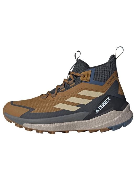 Adidas Brown Terrex Free Hiker 2.0 'Bronze Strata Savanna' for men