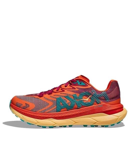 Hoka One One Red Tecton X 2 Trail Running Shoe for men