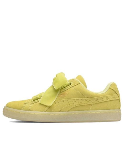 PUMA Yellow Suede Heart Reset for men