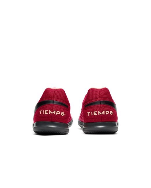 Nike Red Tiempo Legend 8 Club Ic Indoor Court for men