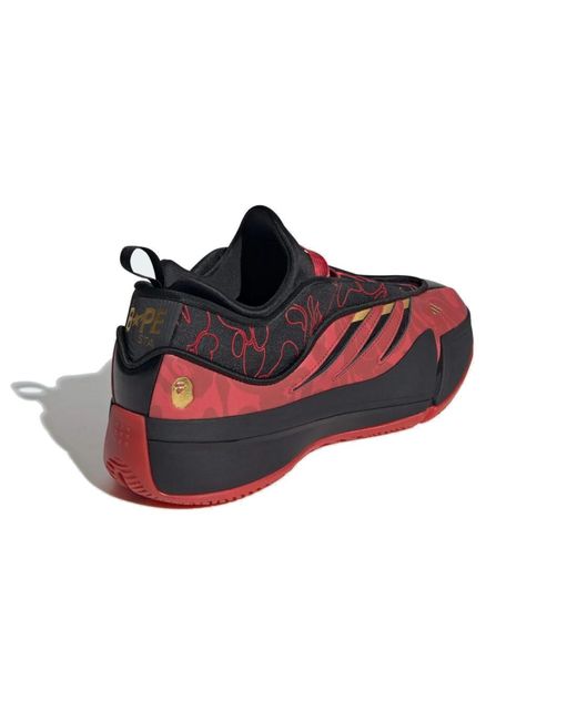 Adidas Red X A Bathing Ape Dame 9 'Better Scarlet' for men