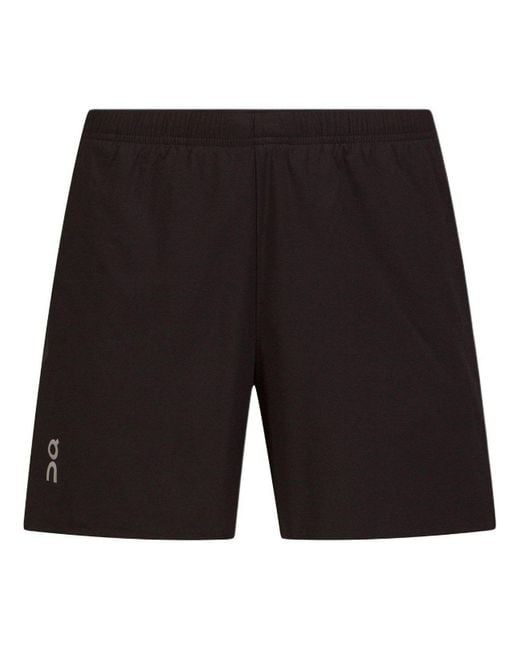 On Shoes Black Essential Shorts for men