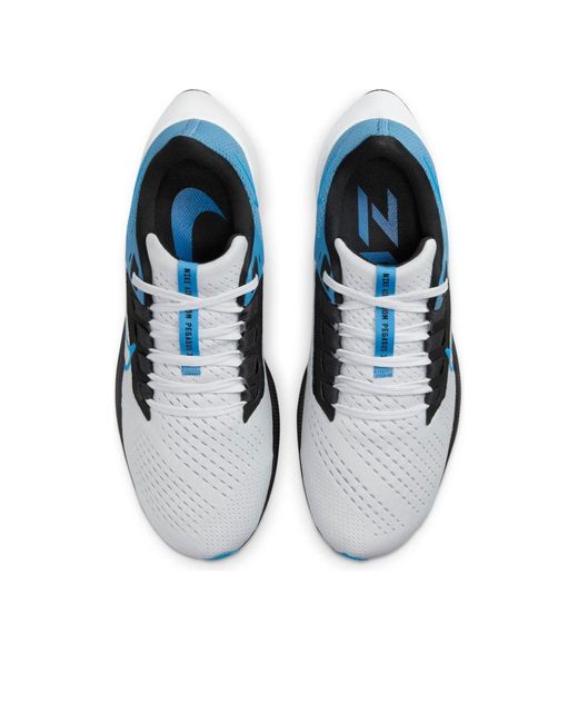 Nike Blue Air Zoom Pegasus 38 'Pure Platinum Photo' for men