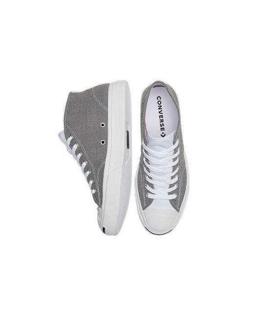 Converse Gray Jack Purcell Mid for men