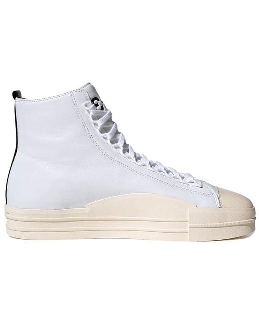 Adidas White Y-3 Yuben Mid 'Core' for men