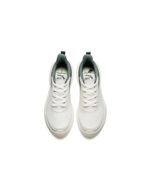 Anta White Running Series Sneakers for men
