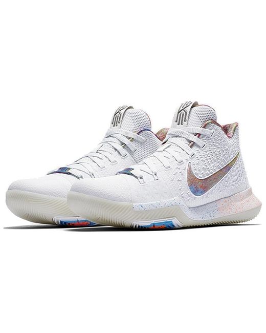 Nike White Kyrie 3 'Eybl' for men