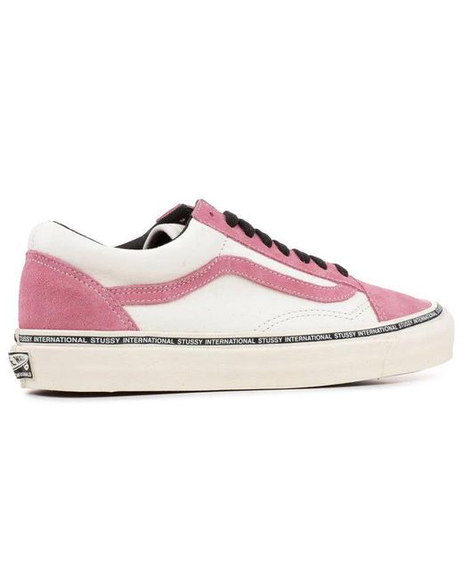 Vans Pink Stussy X Old Skool Lx 'Rose' for men