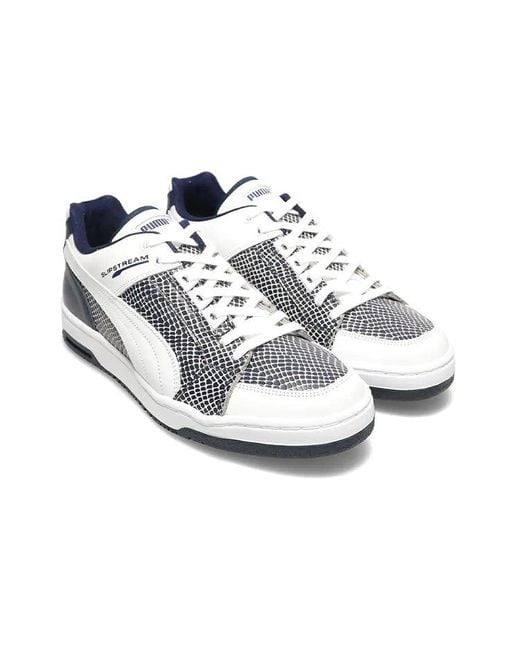 PUMA Blue Slipstream Low Vtg Mij Snake Parisian Night for men