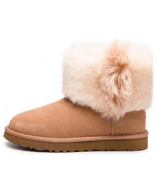 Ugg Natural (Wmns) Classic Mini Wisp Boot 'Arroyo'
