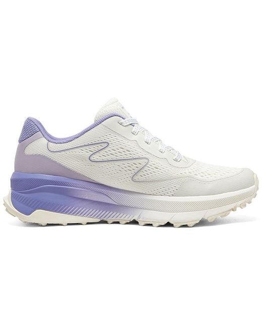 Skechers White (Wmns) Relaxed Fit D'Lux Fitness
