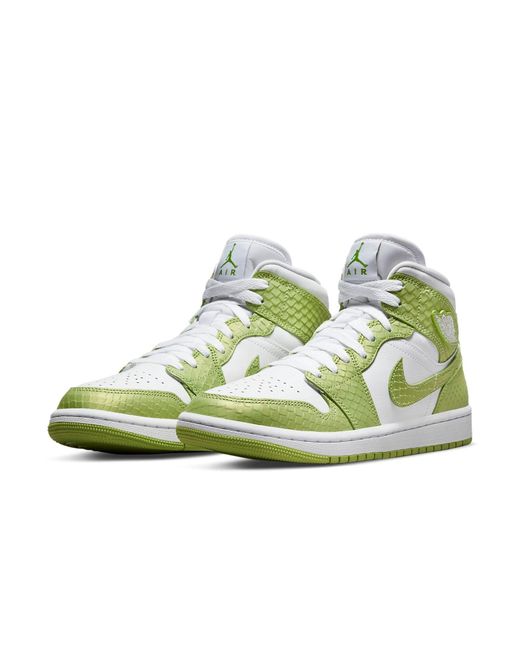 Nike Green (Wmns) 1 Mid Se Python'