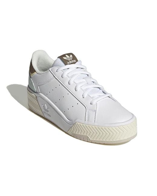Adidas White (Wmns) Originals Court Tourino Bold Mint'