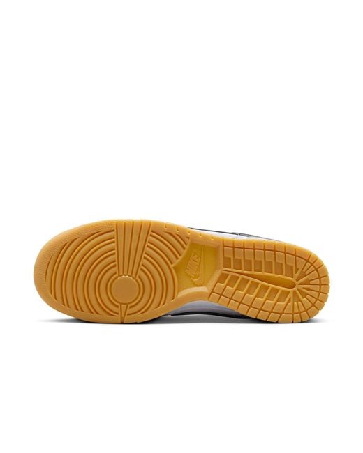Nike Gray Dunk Low Shoes for men